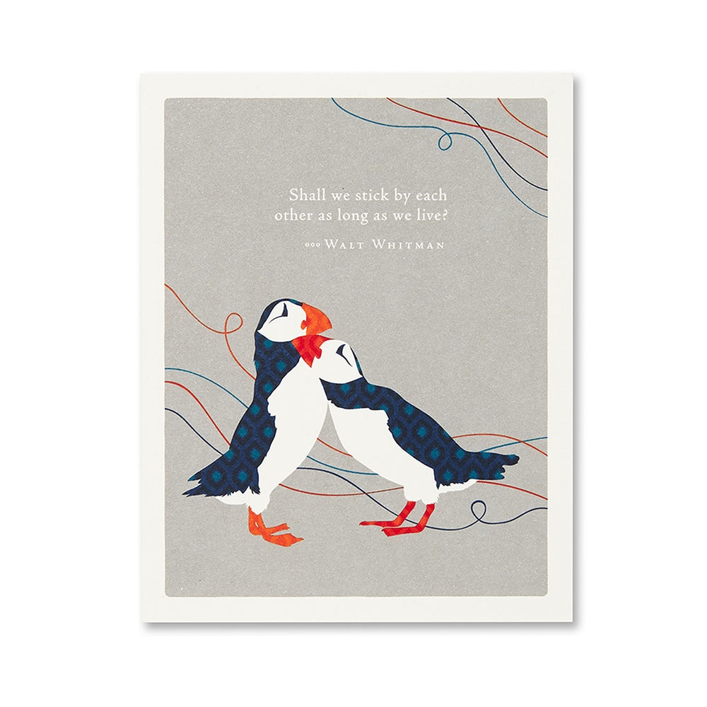 Positively Green, Greeting Card - Anniversary, Gifts, Shall We Stick, 365464